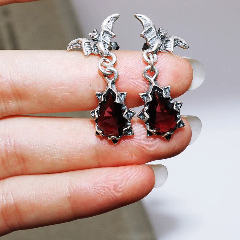 Hip Hop Cool Geometric Stud Hoop Earrings