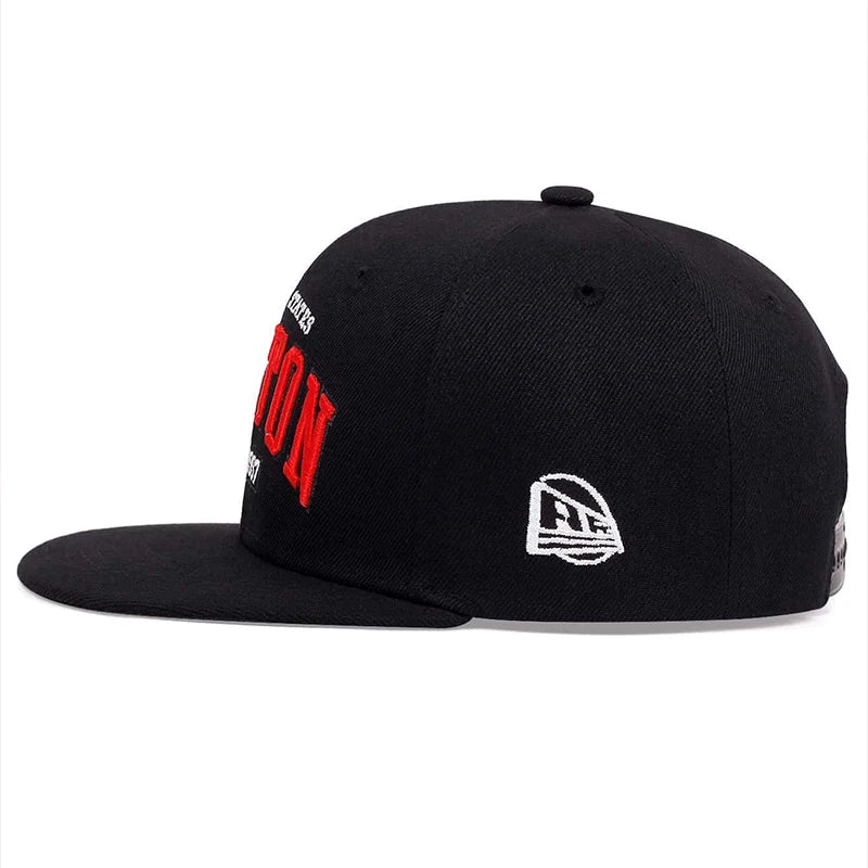 BOSTON Letter Embroidery Hip-hop Hats