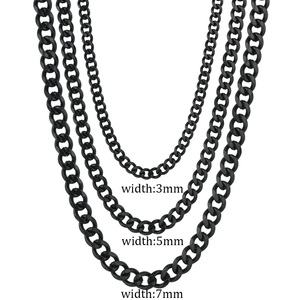 Cuban Link Chain Classic Punk Necklace