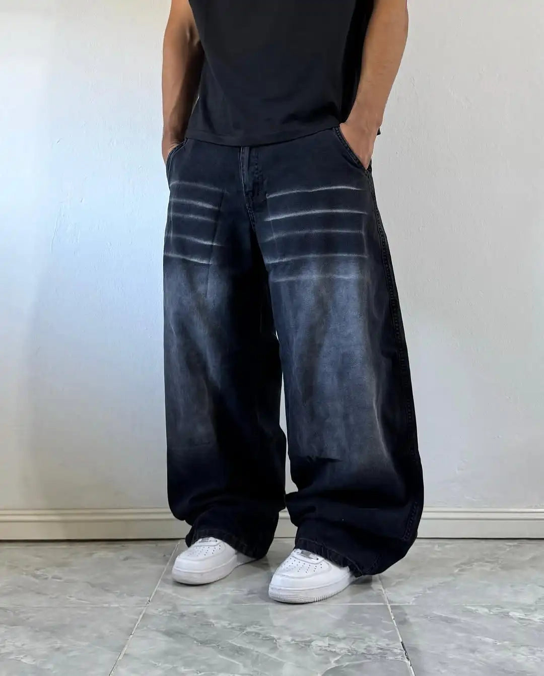 Trendy High Street Hip-hop Streetwear Trousers
