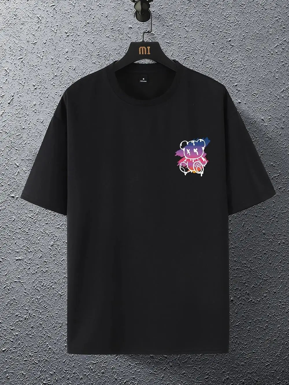 New York Art Word Cartoon Bear Sunset Scenery Design T Shirts