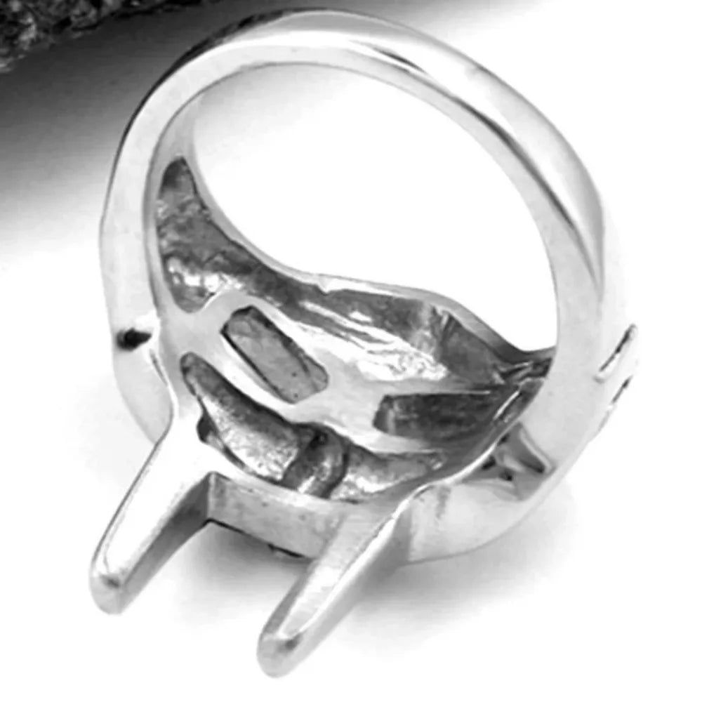 Goth Hip Hop MF DOOM Mask Ring
