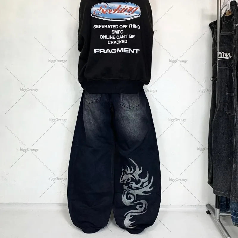 Trendy High Street Hip-hop Streetwear Trousers
