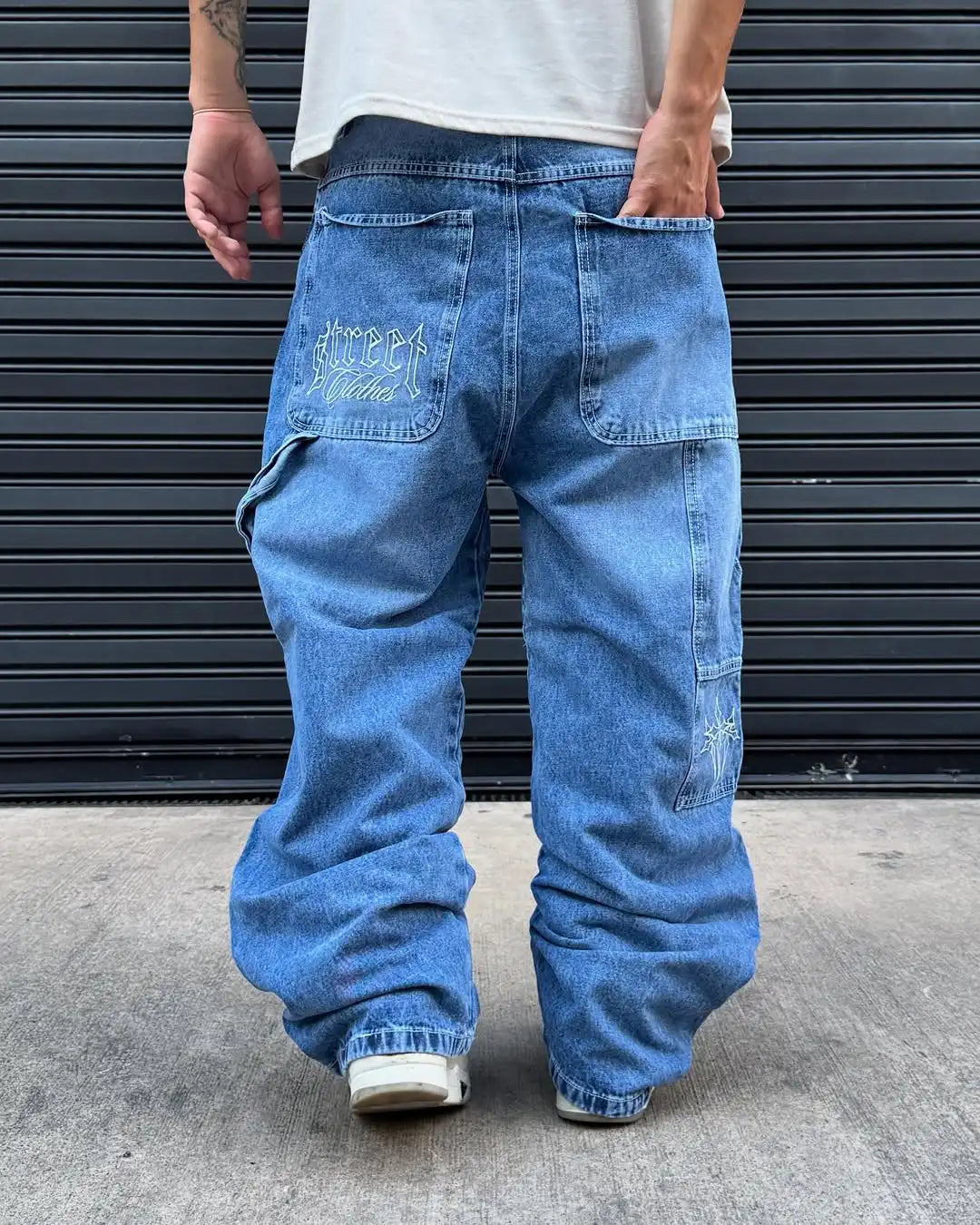 Trendy High Street Hip-hop Streetwear Trousers