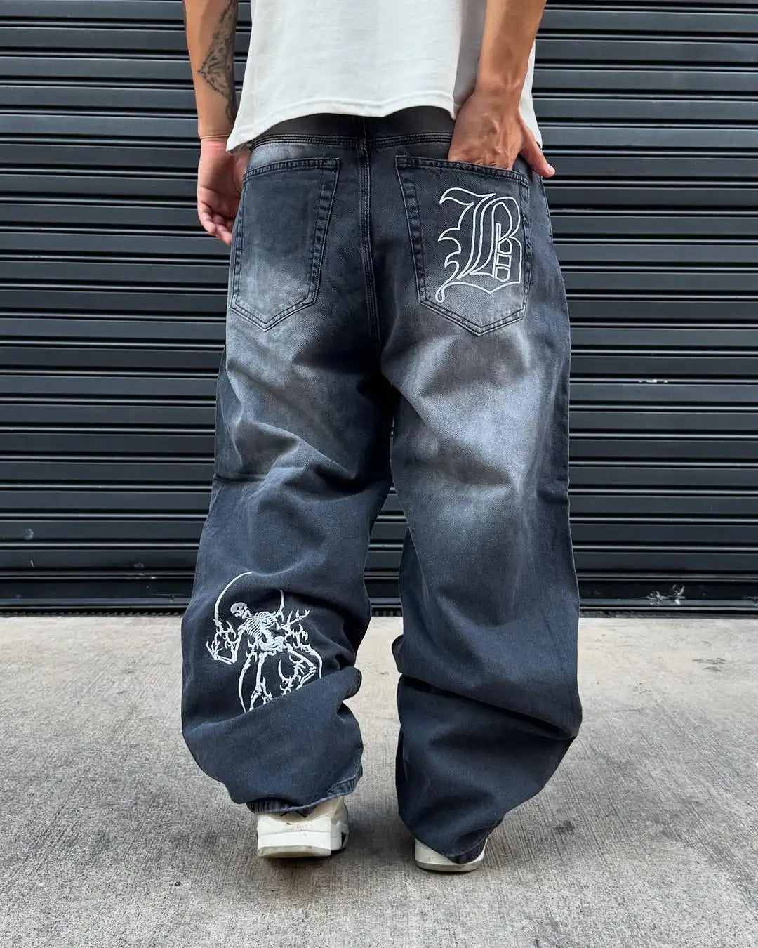 Trendy High Street Hip-hop Streetwear Trousers