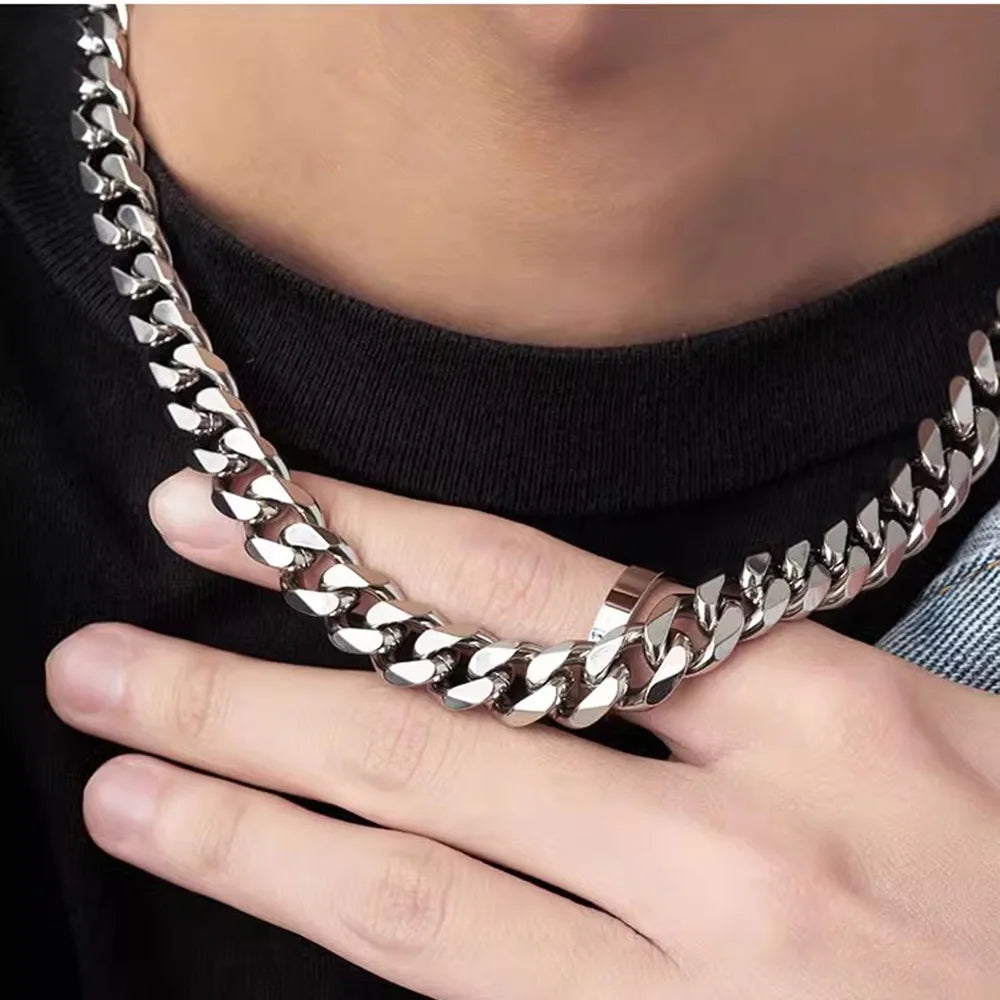 Cuban Link Chain Classic Punk Necklace