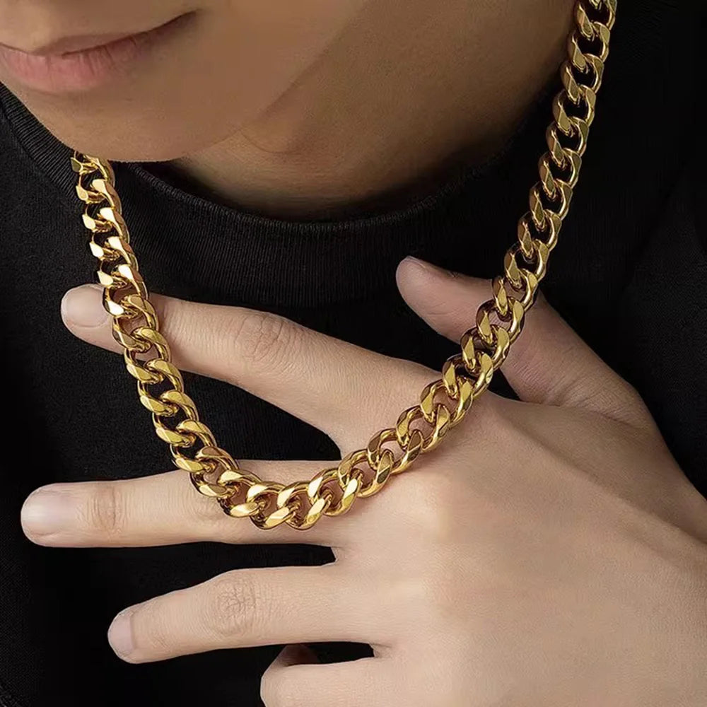 Cuban Link Chain Classic Punk Necklace