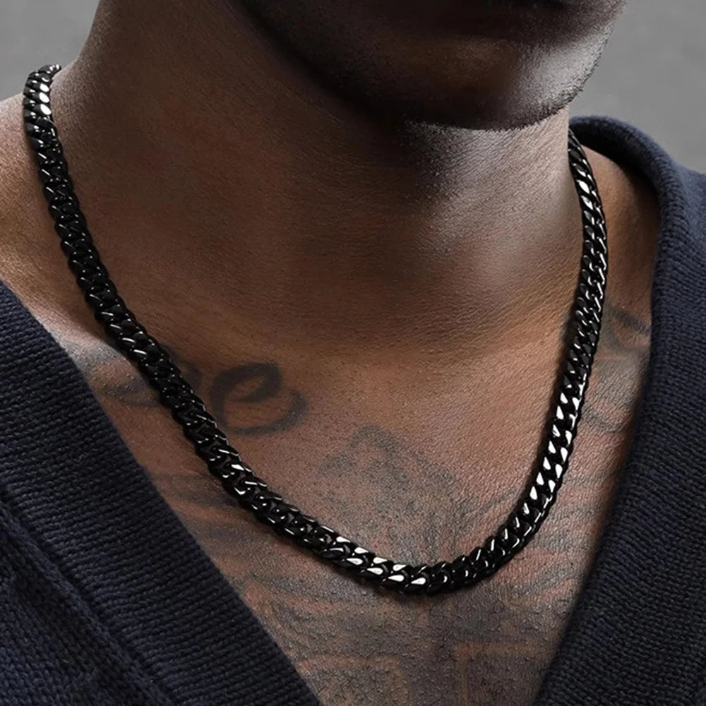 Cuban Link Chain Classic Punk Necklace
