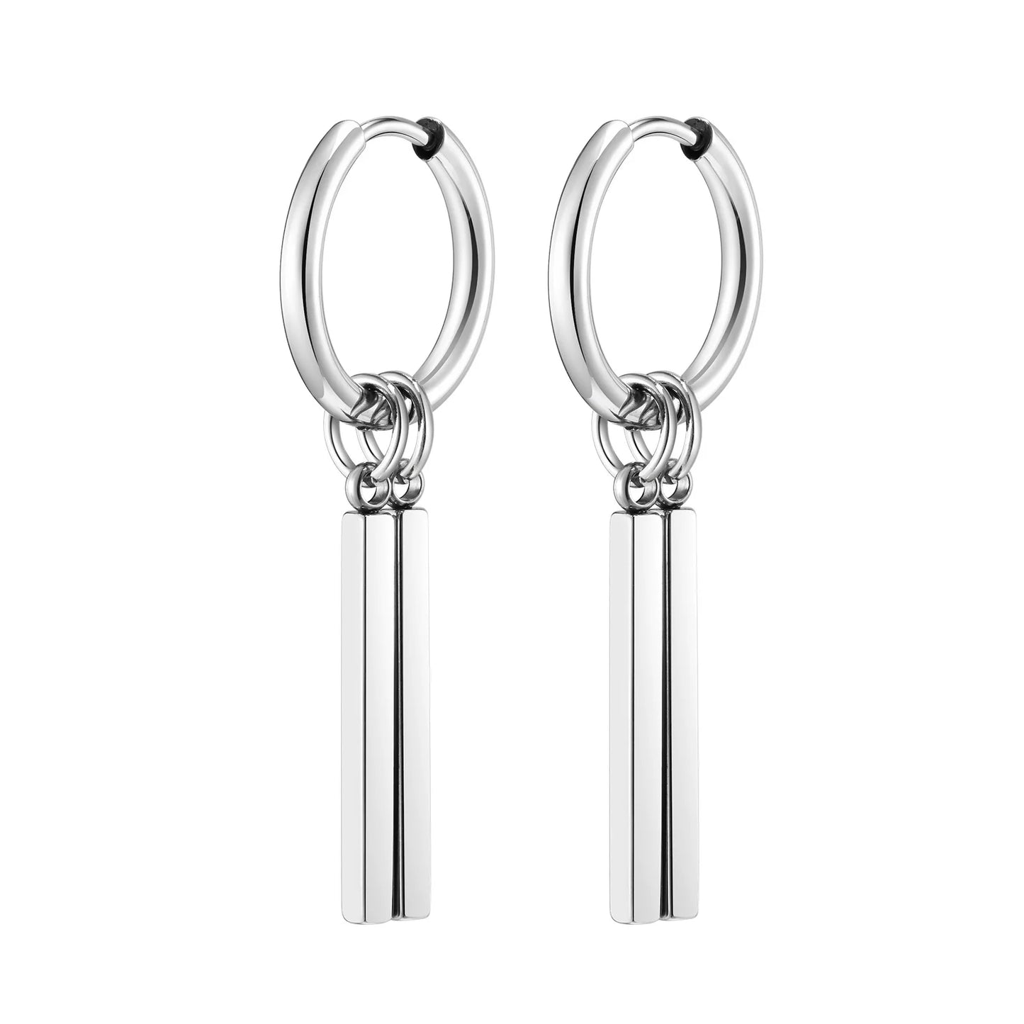 Punk Rock Geometric Bar Dangle Earrings