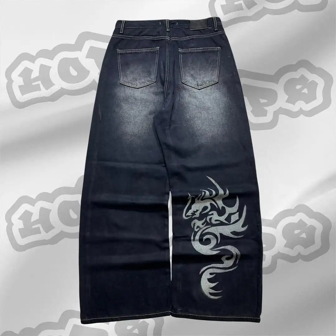 Trendy High Street Hip-hop Streetwear Trousers