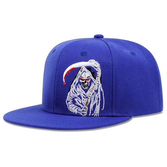 Death Scythe Embroidery  Cap