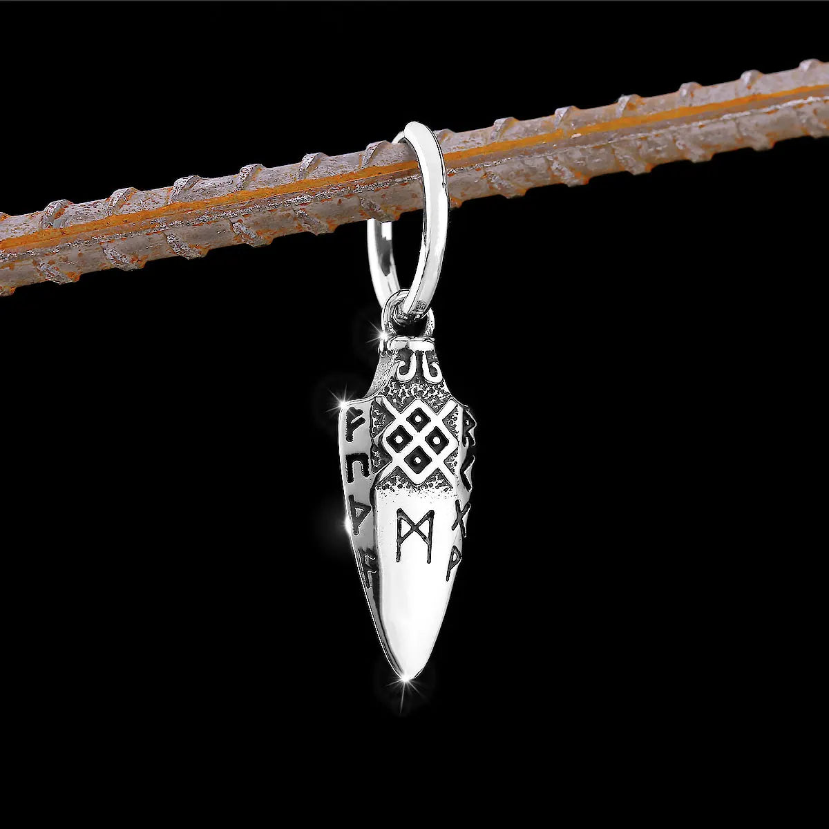 Classic Viking Stainless Steel Earrings